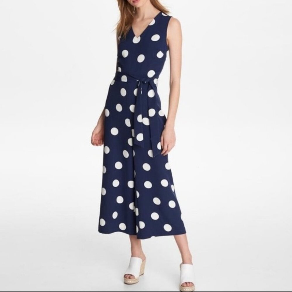 Karl Lagerfeld Polka Dot Jumpsuit NWT